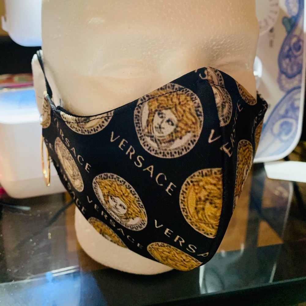 Very elegant mask, Versace theme, double filter